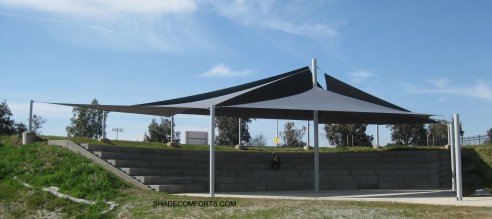 Shade Sails Sacramento Amphitheater