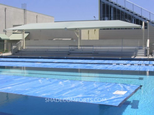 Pool Bleachers-Shade-Canopy