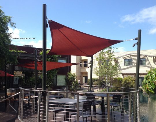 commercial shade sails contractor napa