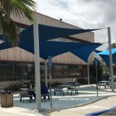 commercial shade sails design build Los Angeles