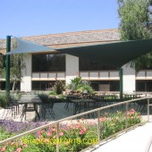 Norcal Courtyard Shade Sail Structure