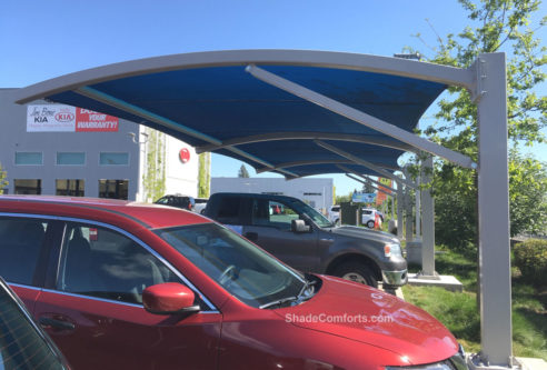 parking shade structure contractor Sonoma