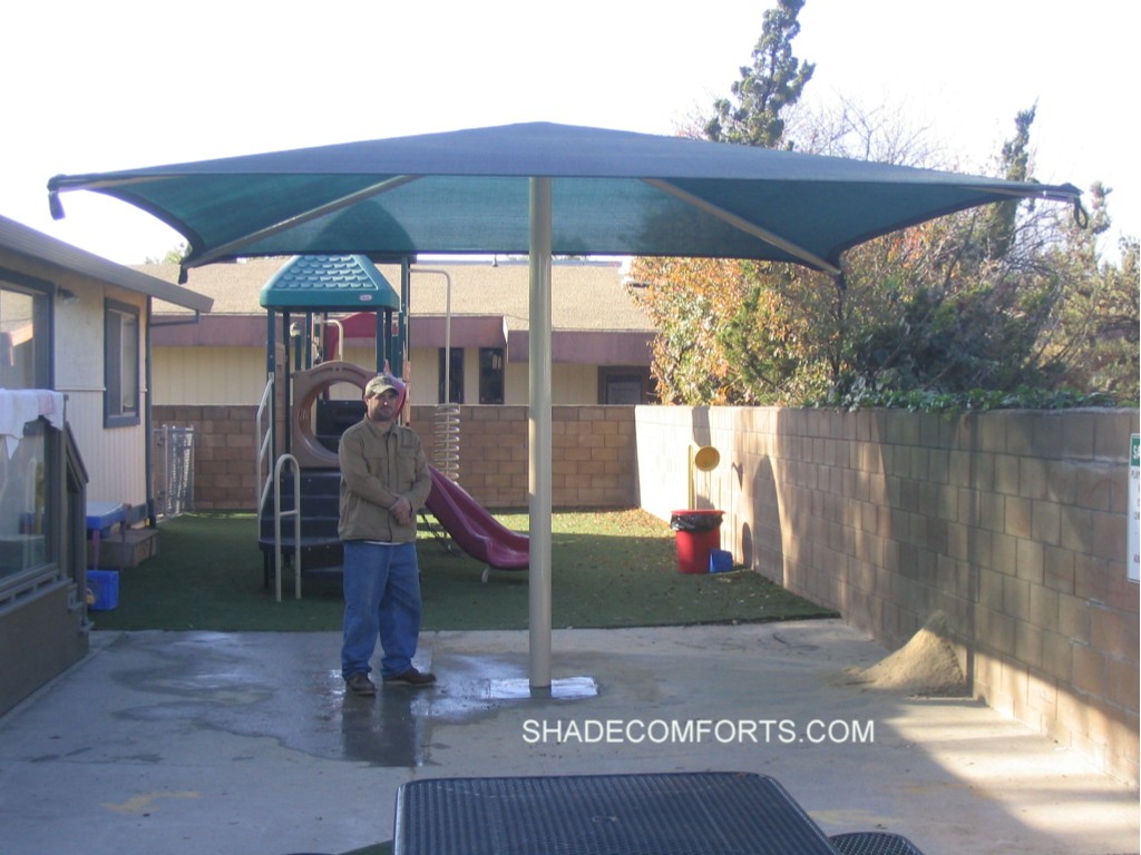 Permanent Shade Umbrella Solano Patio