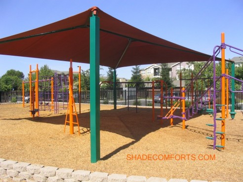 Playground Fabric Shade Canopy