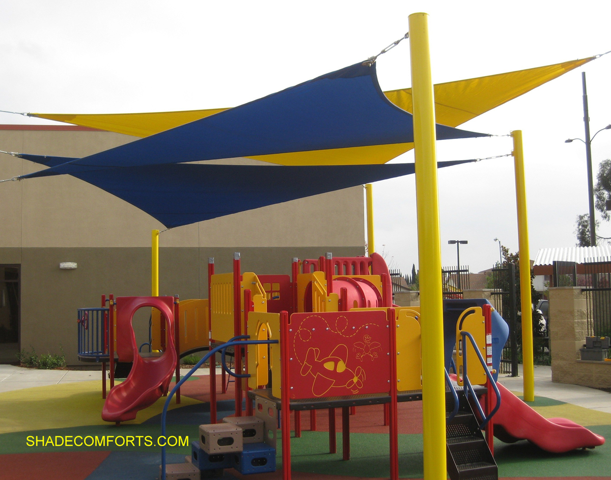 Shade Sails Tot Lot Commercial California 25