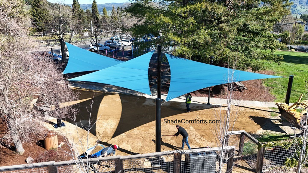 Tensioned fabric structures Napa, CA