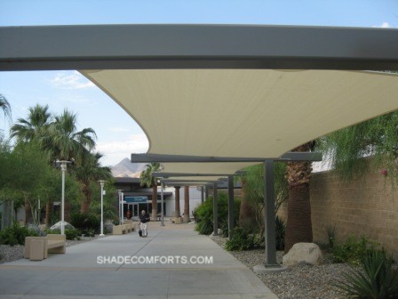 Walkway Covers Cool California Airport